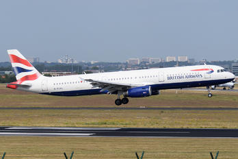 G-EUXL - British Airways Airbus A321