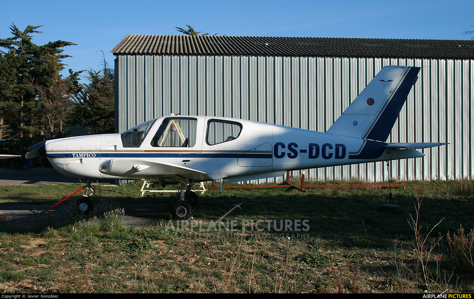 Private CS-DCD aircraft at Perpignan - Rivesaltes (Llabanere)