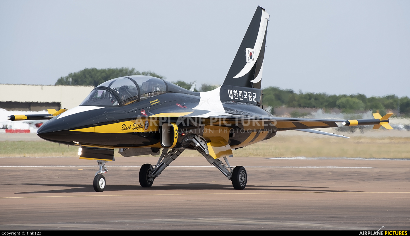 Korea (South) - Air Force: Black Eagles 10-0053 aircraft at Fairford