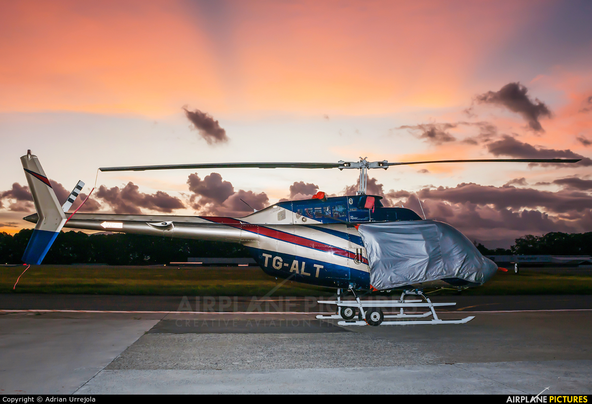 Bell helicopter TG-ALT aircraft at Guatemala - La Aurora