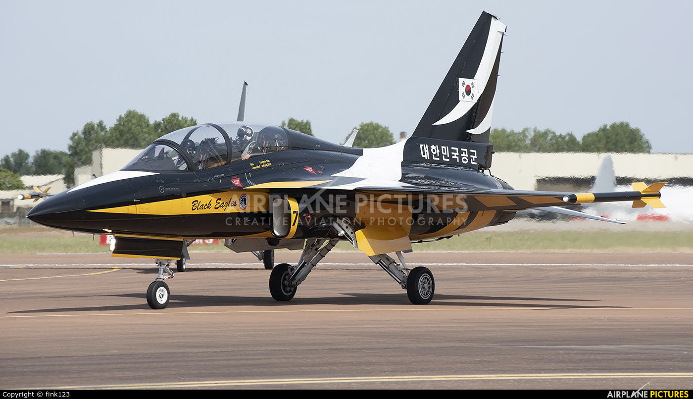 Korea (South) - Air Force: Black Eagles 10-0057 aircraft at Fairford