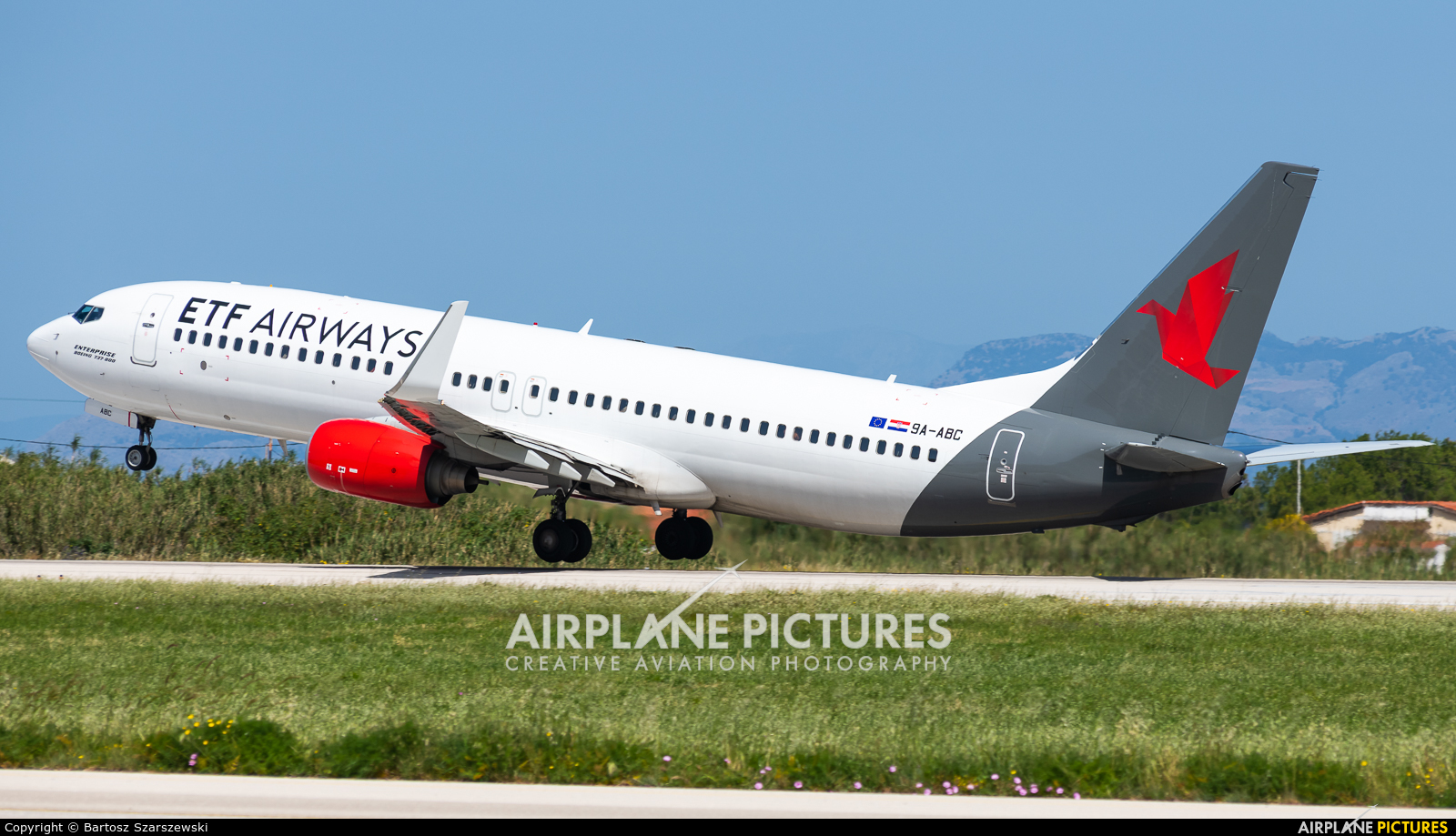 ETF Airways 9A-ABC aircraft at Rhodes - Diagoras