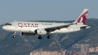 A7-AHD - Qatar Airways Airbus A320