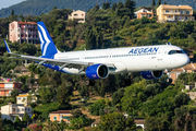 SX-NAA - Aegean Airlines Airbus A321 NEO aircraft