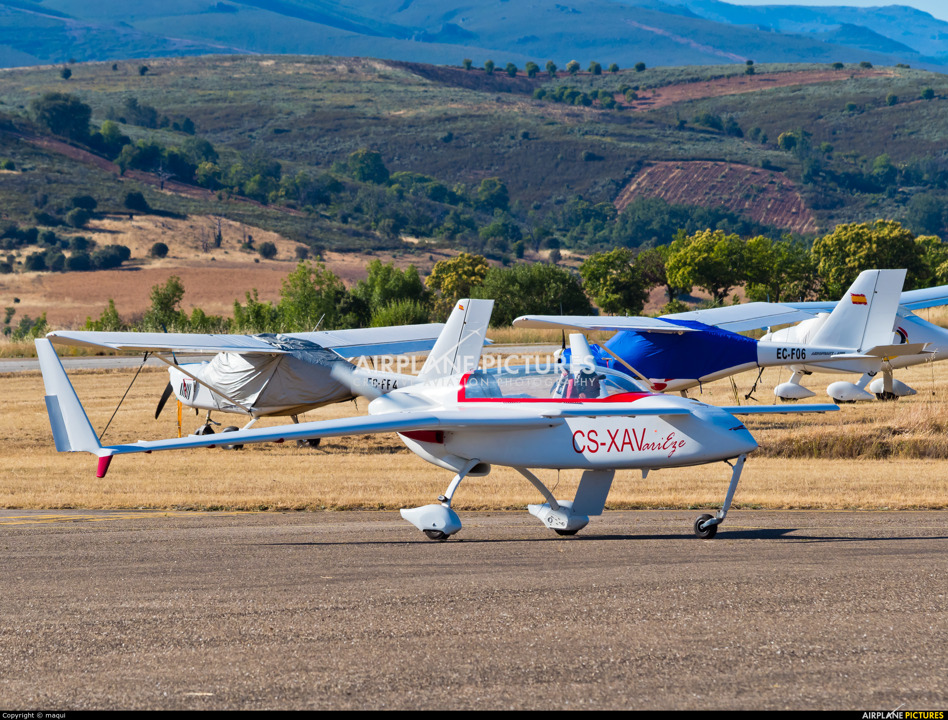 Private CS-XAV aircraft at Bragança