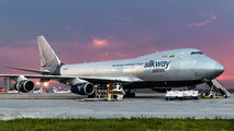 4K-BCH - Silk Way West Airlines Boeing 747-400F, ERF aircraft