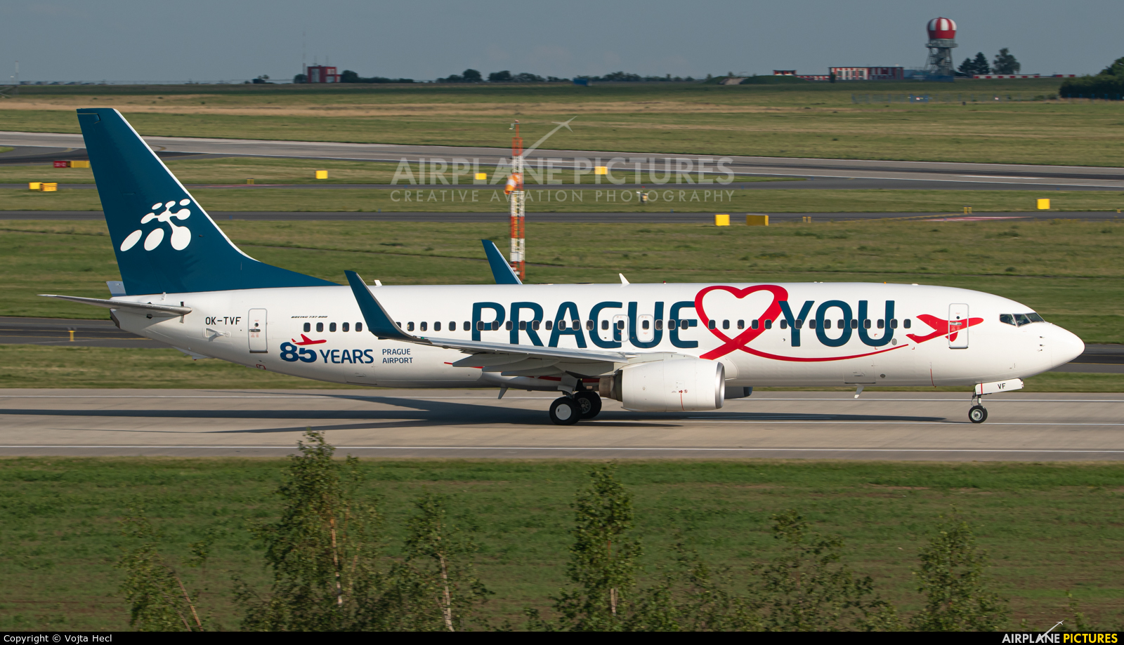 SmartWings OK-TVF aircraft at Prague - Václav Havel