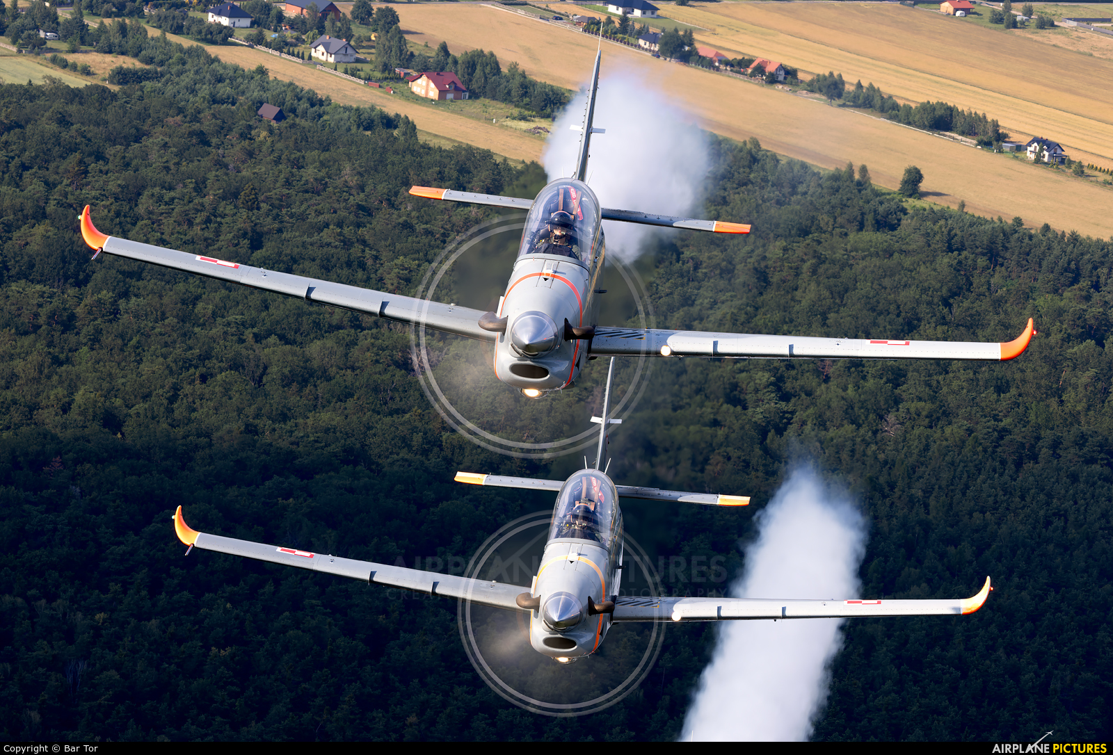 Poland - Air Force "Orlik Acrobatic Group" 044 aircraft at Piotrków Trybunalski