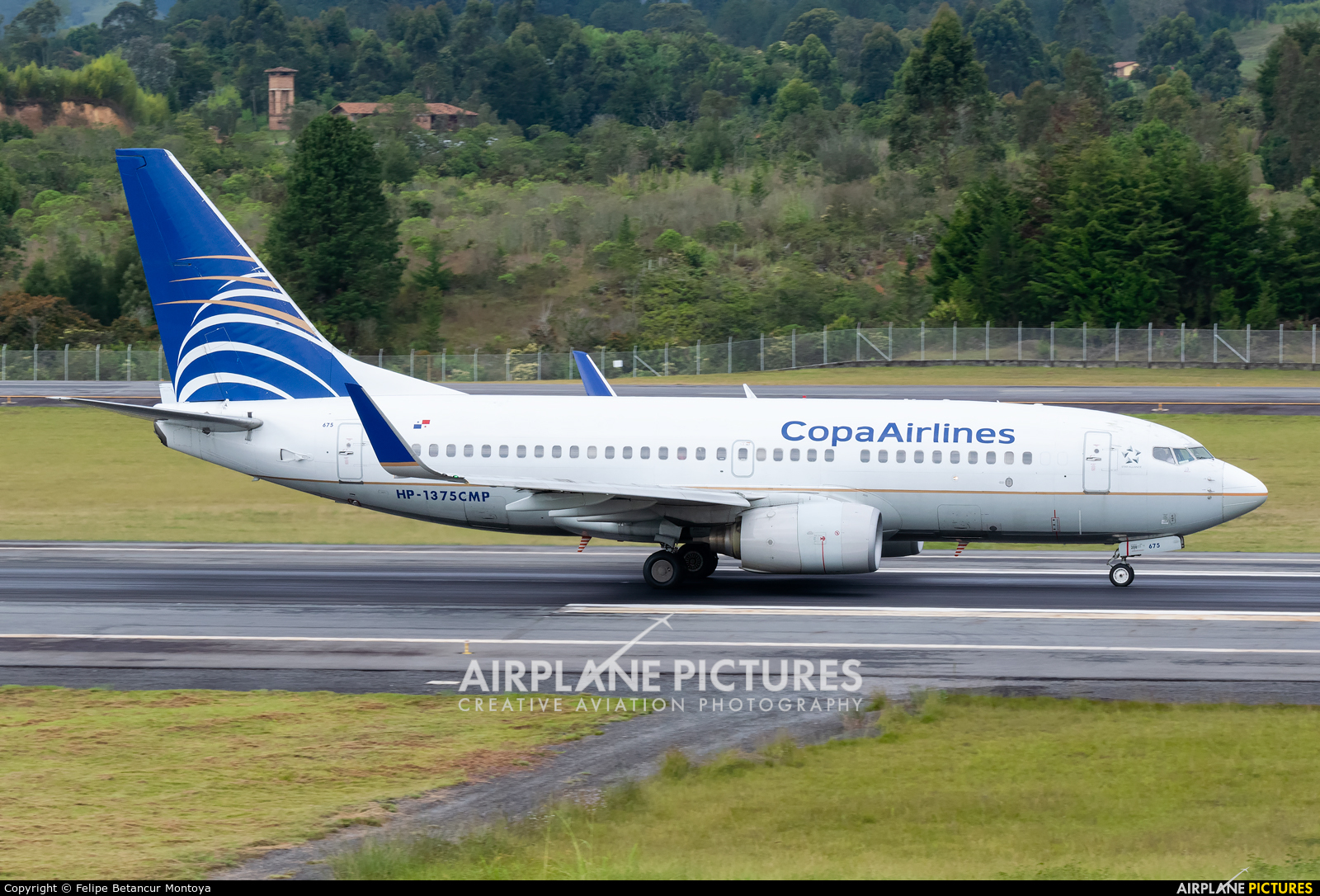 Copa Airlines HP-1375CMP aircraft at Medellin - Jose Maria Cordova Intl