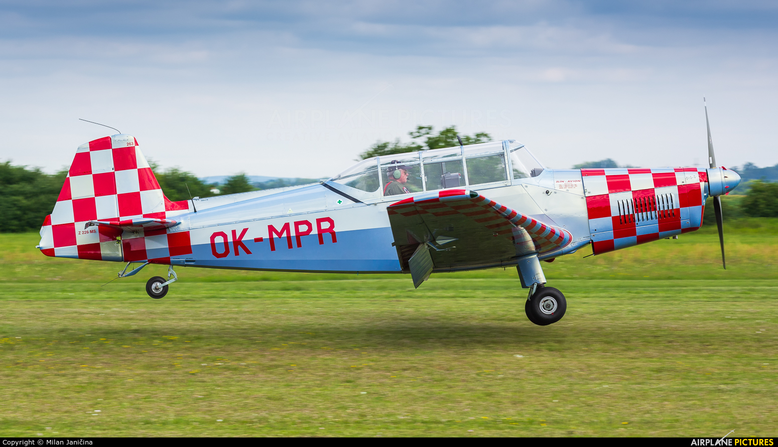 Východočeský aeroklub Pardubice OK-MPR aircraft at Břeclav