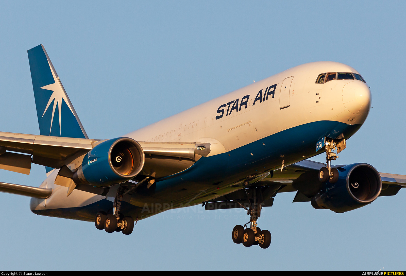 Star Air Cargo OY-SRG aircraft at East Midlands