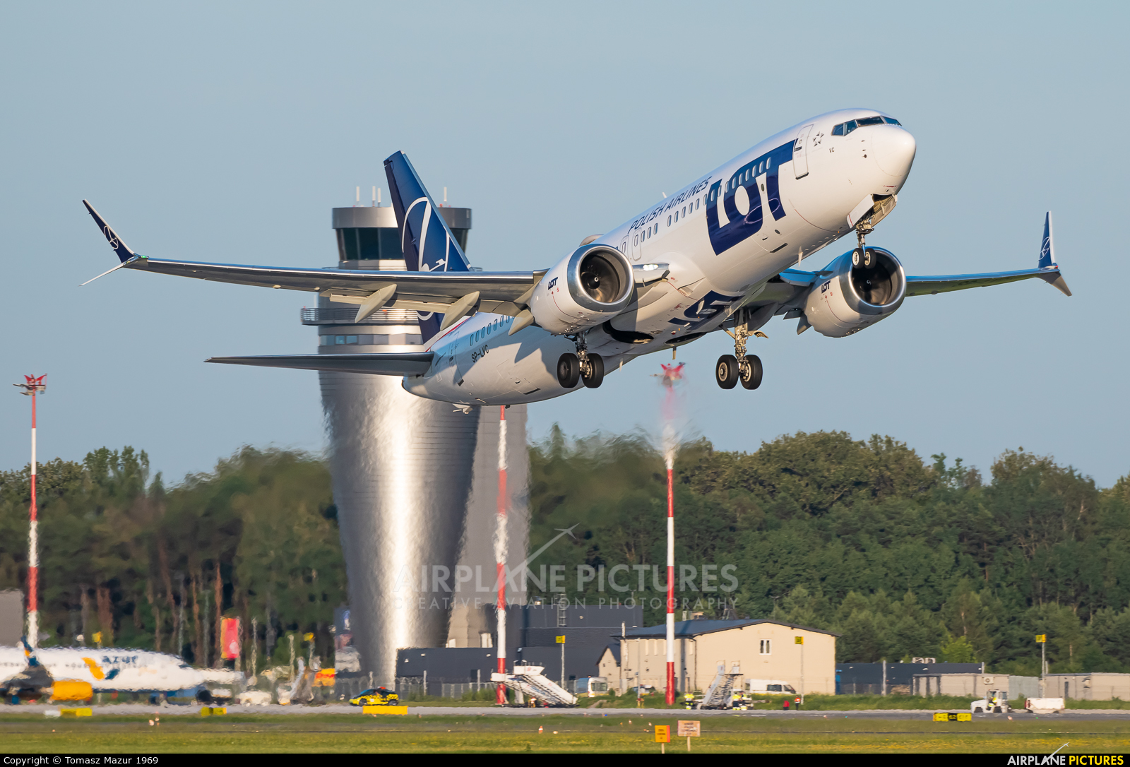 LOT - Polish Airlines SP-LVC aircraft at Katowice - Pyrzowice