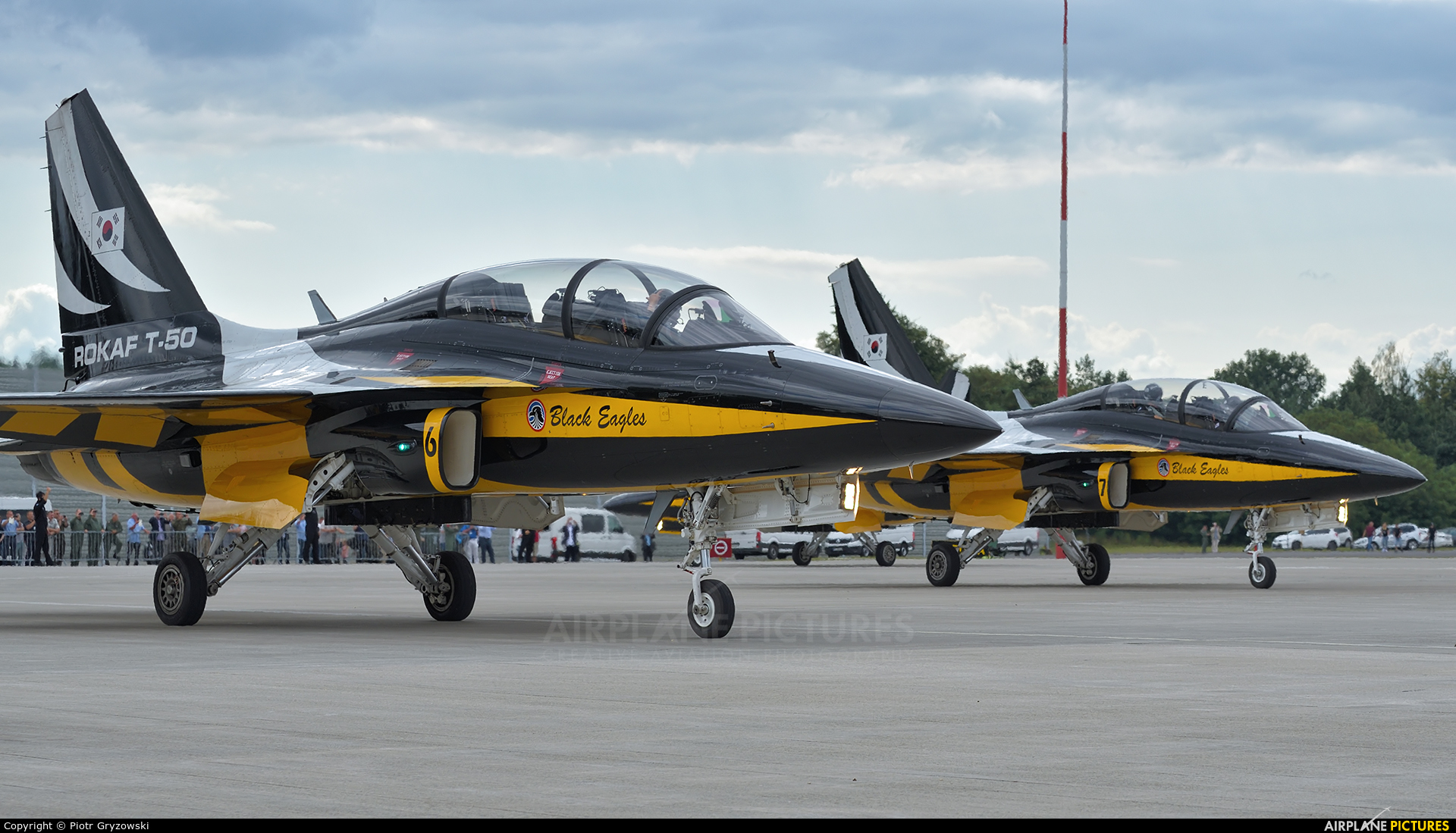 Korea (South) - Air Force: Black Eagles 10-0056 aircraft at Dęblin