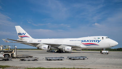 4K-BCR - Silk Way West Airlines Boeing 747-400F, ERF