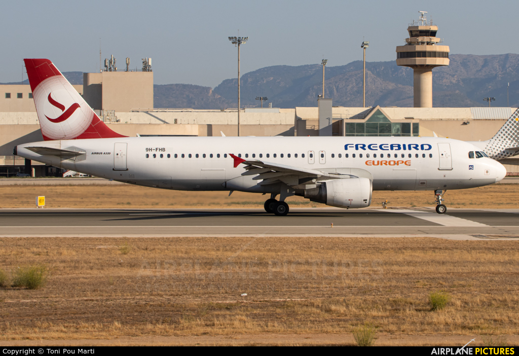 FreeBird Airlines 9H-FHB aircraft at Palma de Mallorca
