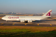 A7-BGA - Qatar Airways Cargo Boeing 747-8F aircraft
