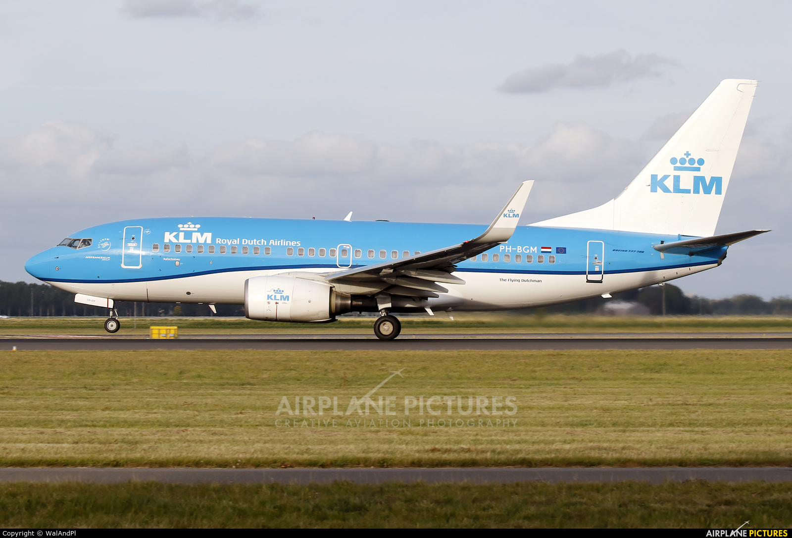 KLM PH-BGM aircraft at Amsterdam - Schiphol