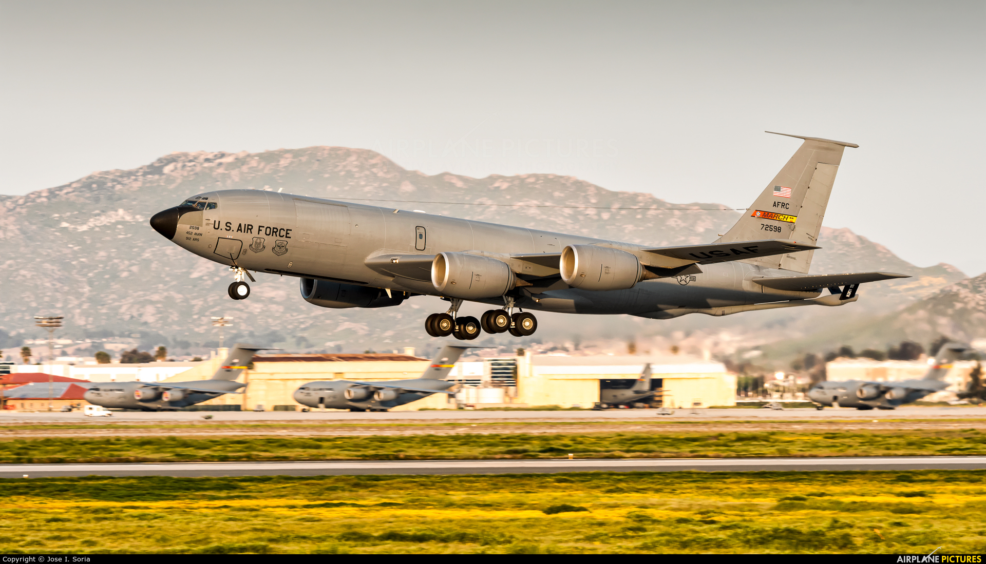 USA - Air Force 57-2598 aircraft at March JARB
