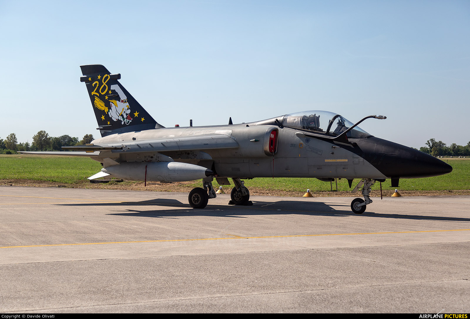 Italy - Air Force MM7114 aircraft at Treviso - Istrana