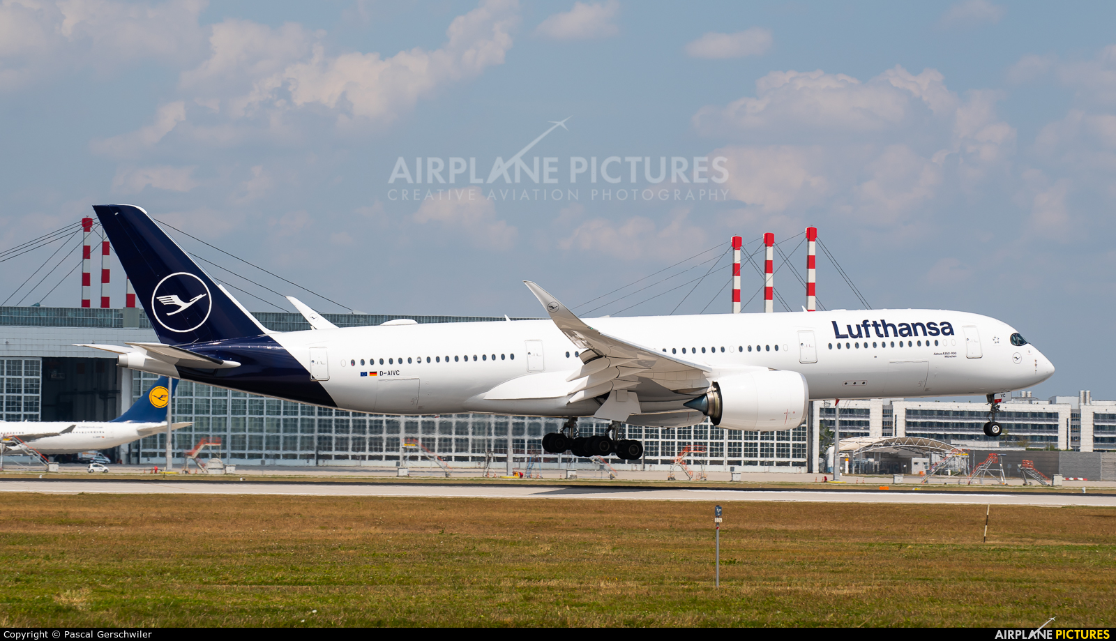 Lufthansa D-AIVC aircraft at Munich