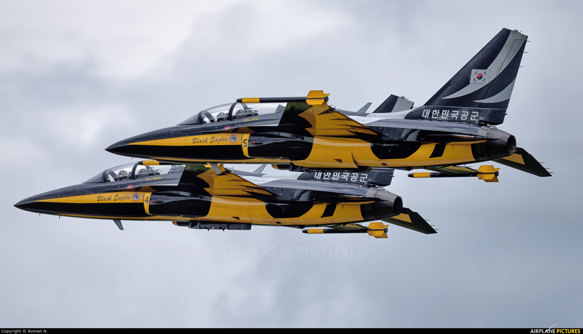 Korea (South) - Air Force: Black Eagles 10-0055 aircraft at Dęblin