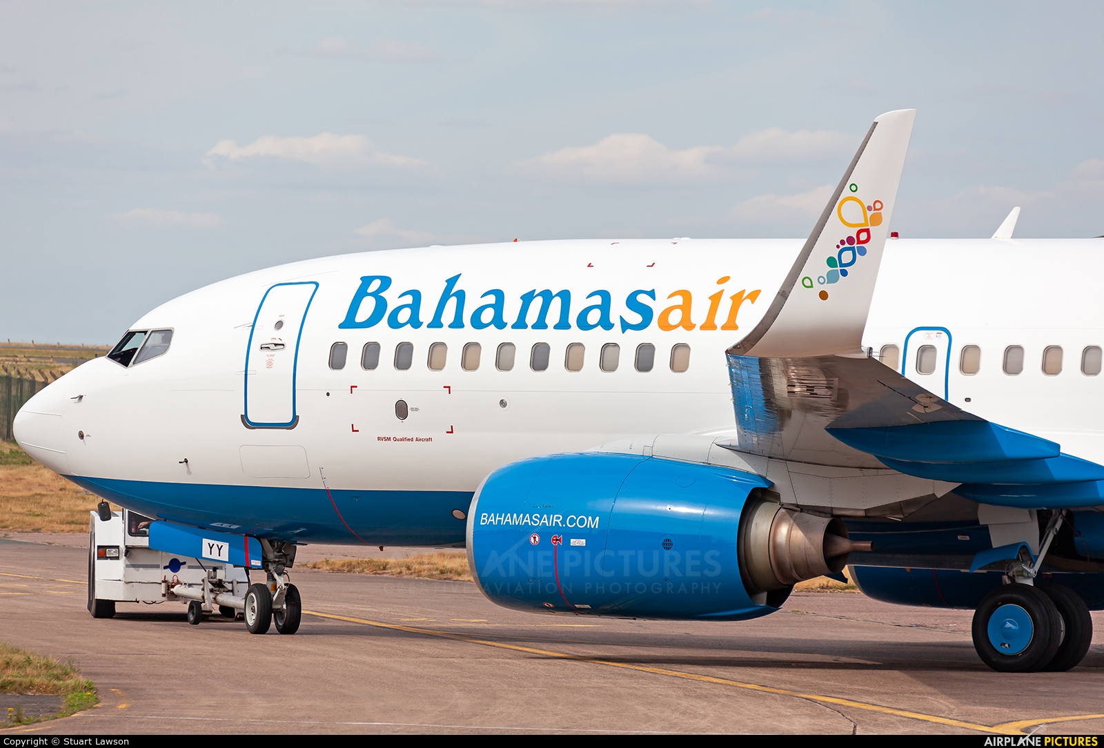 Bahamasair VP-BYY aircraft at East Midlands