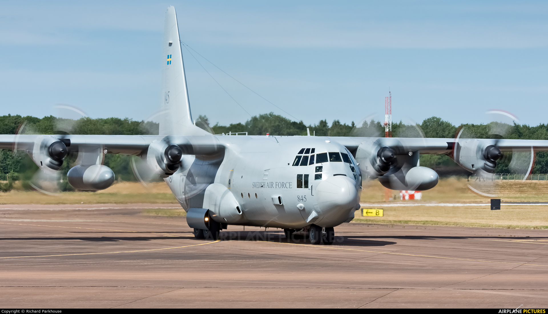 Sweden - Air Force 845 aircraft at Fairford