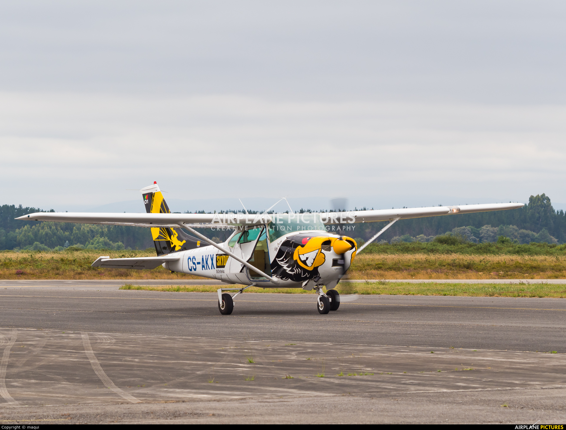 Aero VIP CS-AKX aircraft at Lugo - Rozas