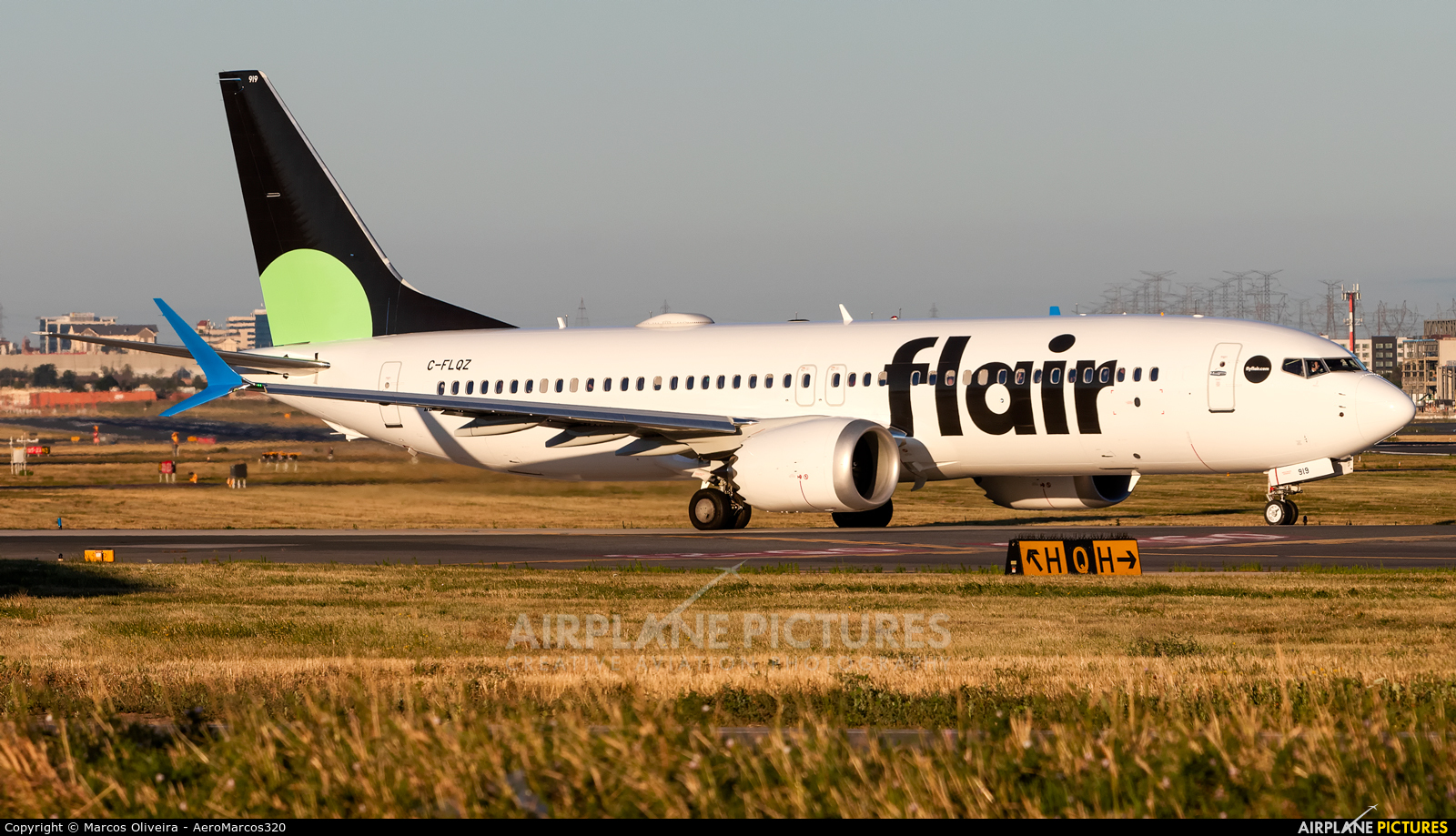 Flair Airlines C-FLQZ aircraft at Toronto - Pearson Intl, ON