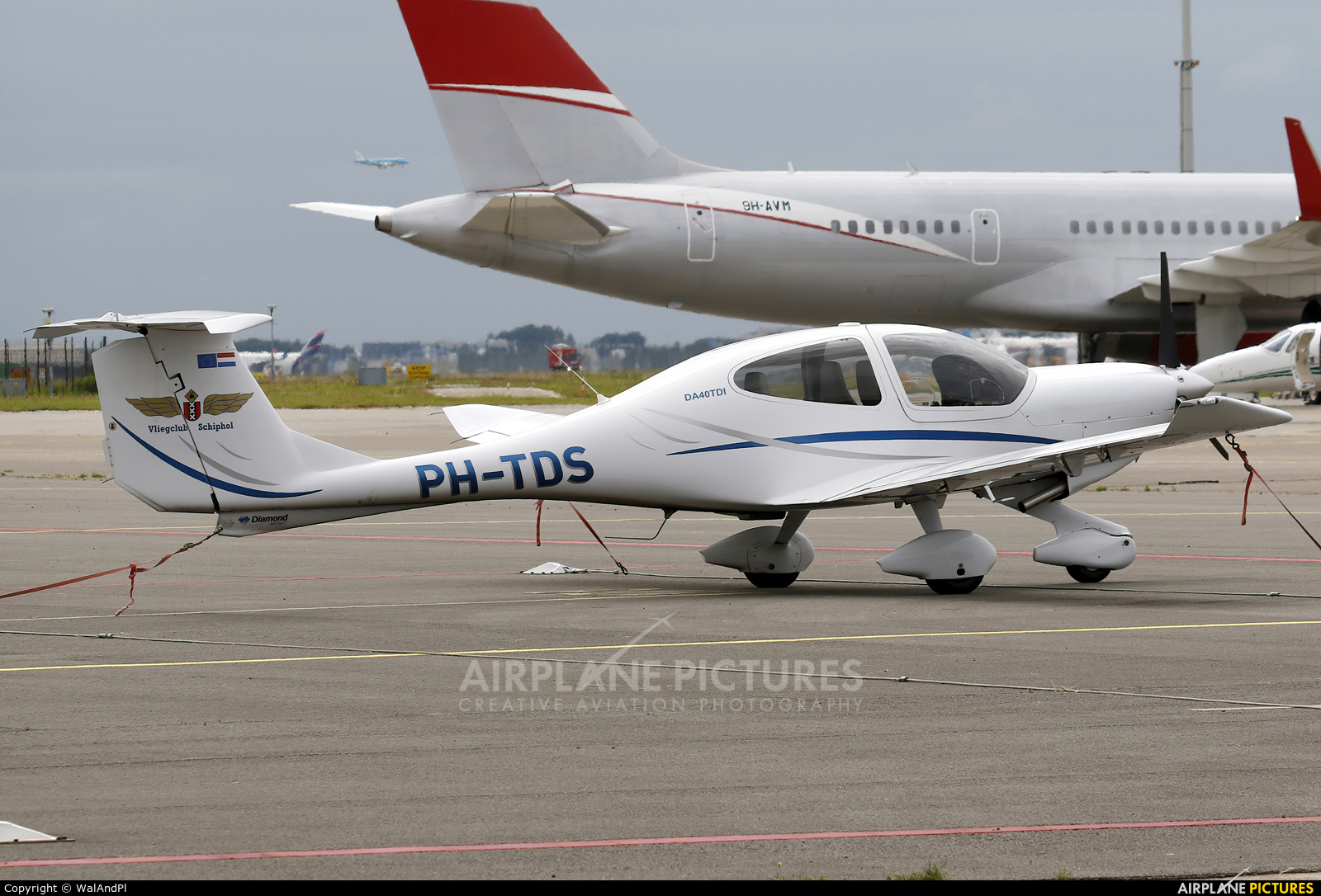 Private PH-TDS aircraft at Amsterdam - Schiphol