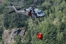 Air Rescuers during a fire in the Czech Switzerland National Park 2022
