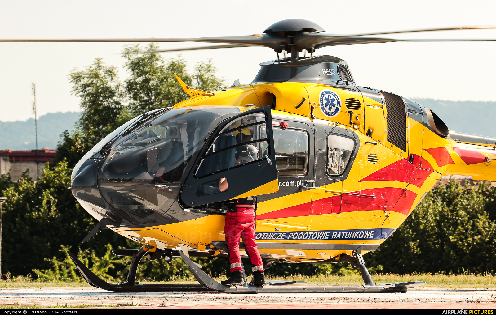 Polish Medical Air Rescue - Lotnicze Pogotowie Ratunkowe SP-HXT aircraft at Off Airport - Poland