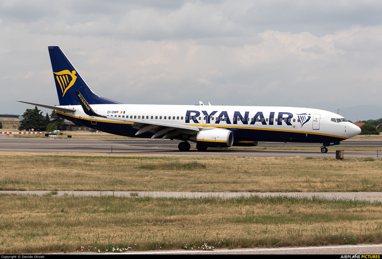 Ryanair EI-DWP aircraft at Verona - Villafranca