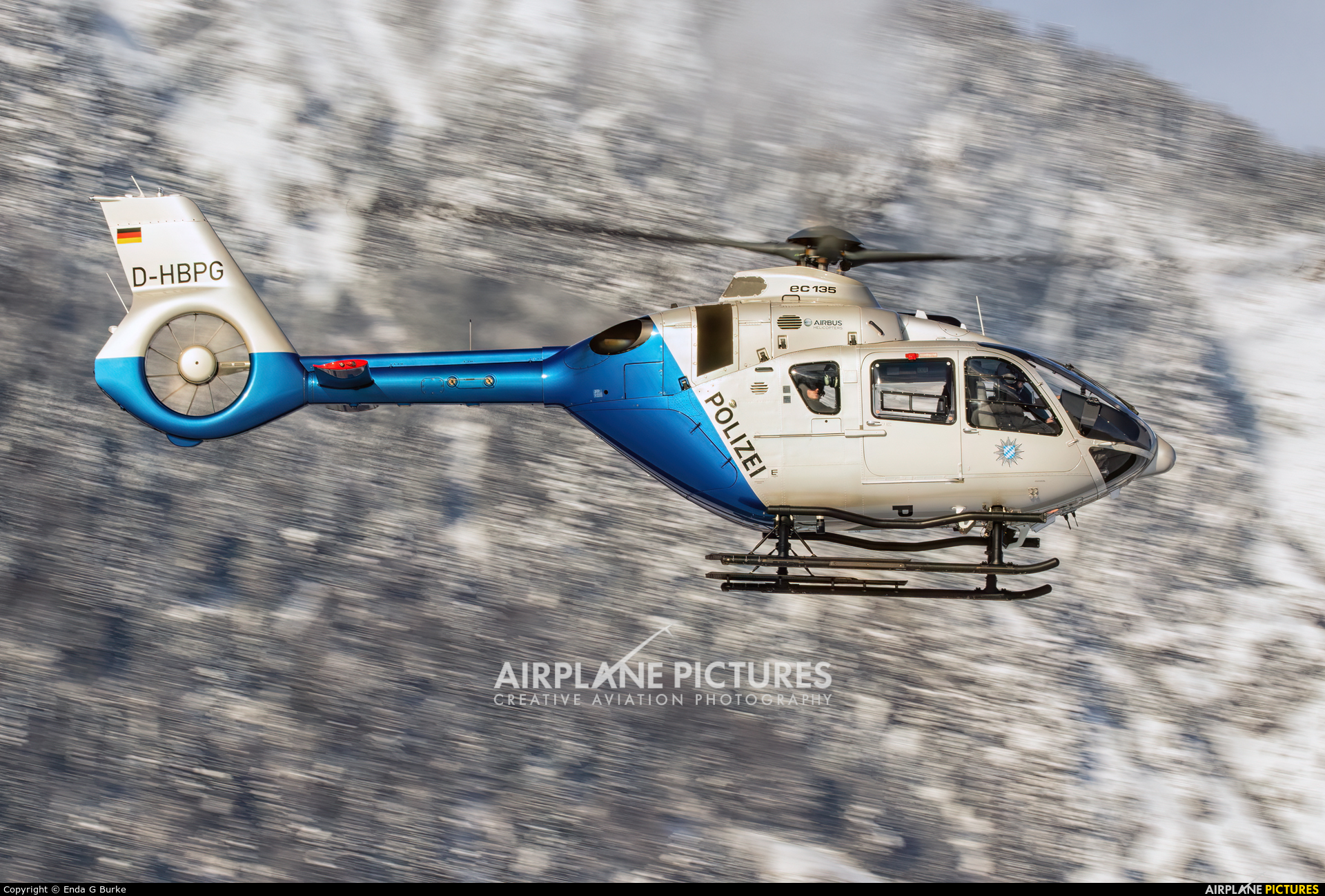 Germany - Police D-HBPG aircraft at Innsbruck