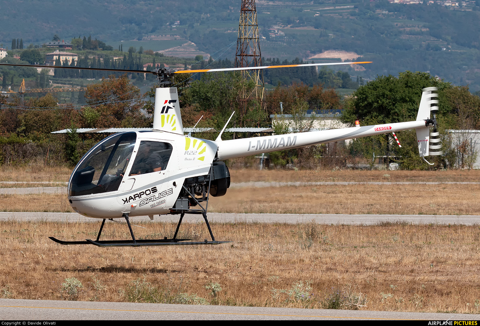 Private I-MMAM aircraft at Verona - Boscomantico