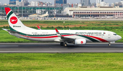 S2-AHV - Biman Bangladesh Boeing 737-800