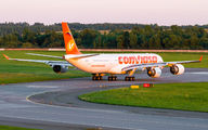 Rare visit of Conviasa Airbus A340 to Saint Petersburg title=