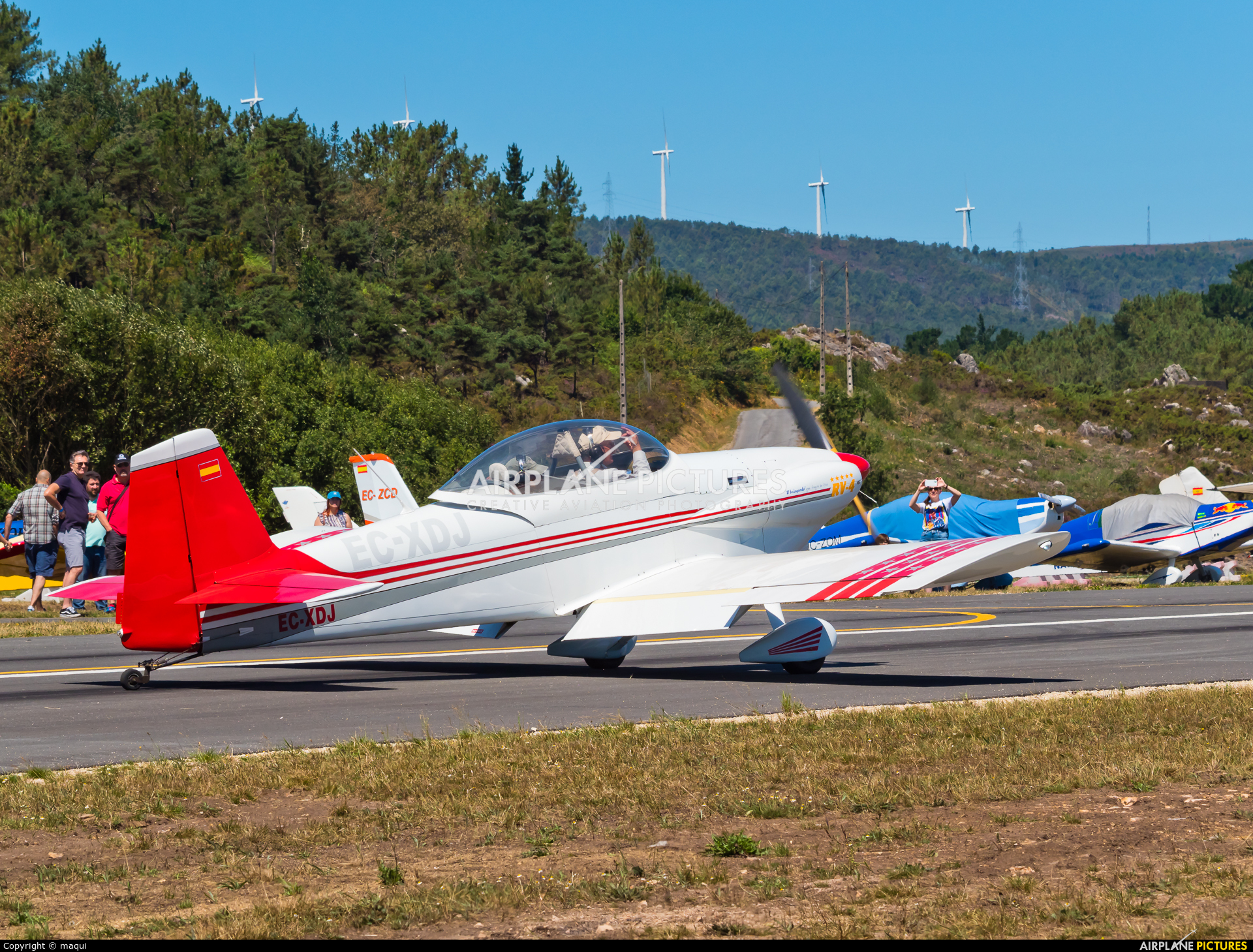 Private EC-XDJ aircraft at Aerodromo De Mazaricos