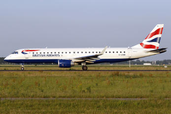 G-LCAB - British Airways - City Flyer Embraer ERJ-190-VC-2