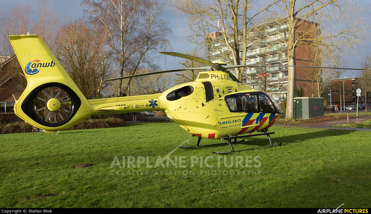 ANWB Medical Air Assistance PH-LLN aircraft at Off Airport - Netherlands