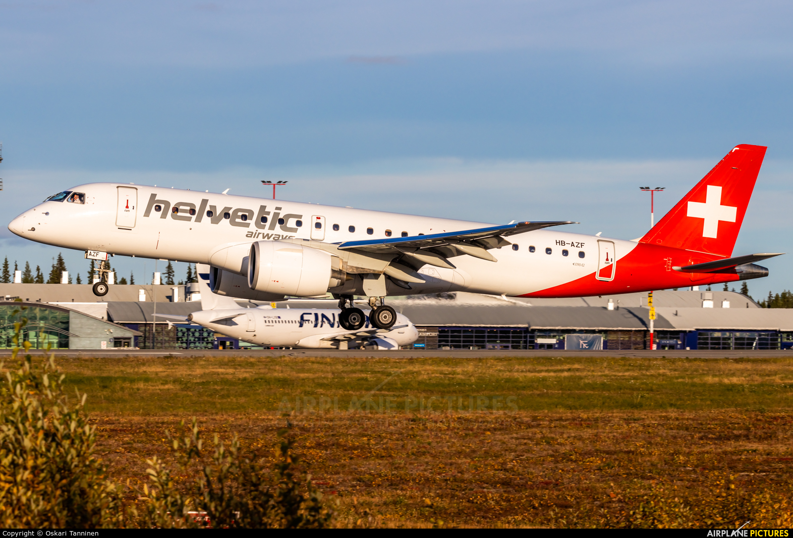 Helvetic Airways HB-AZF aircraft at Kittilä