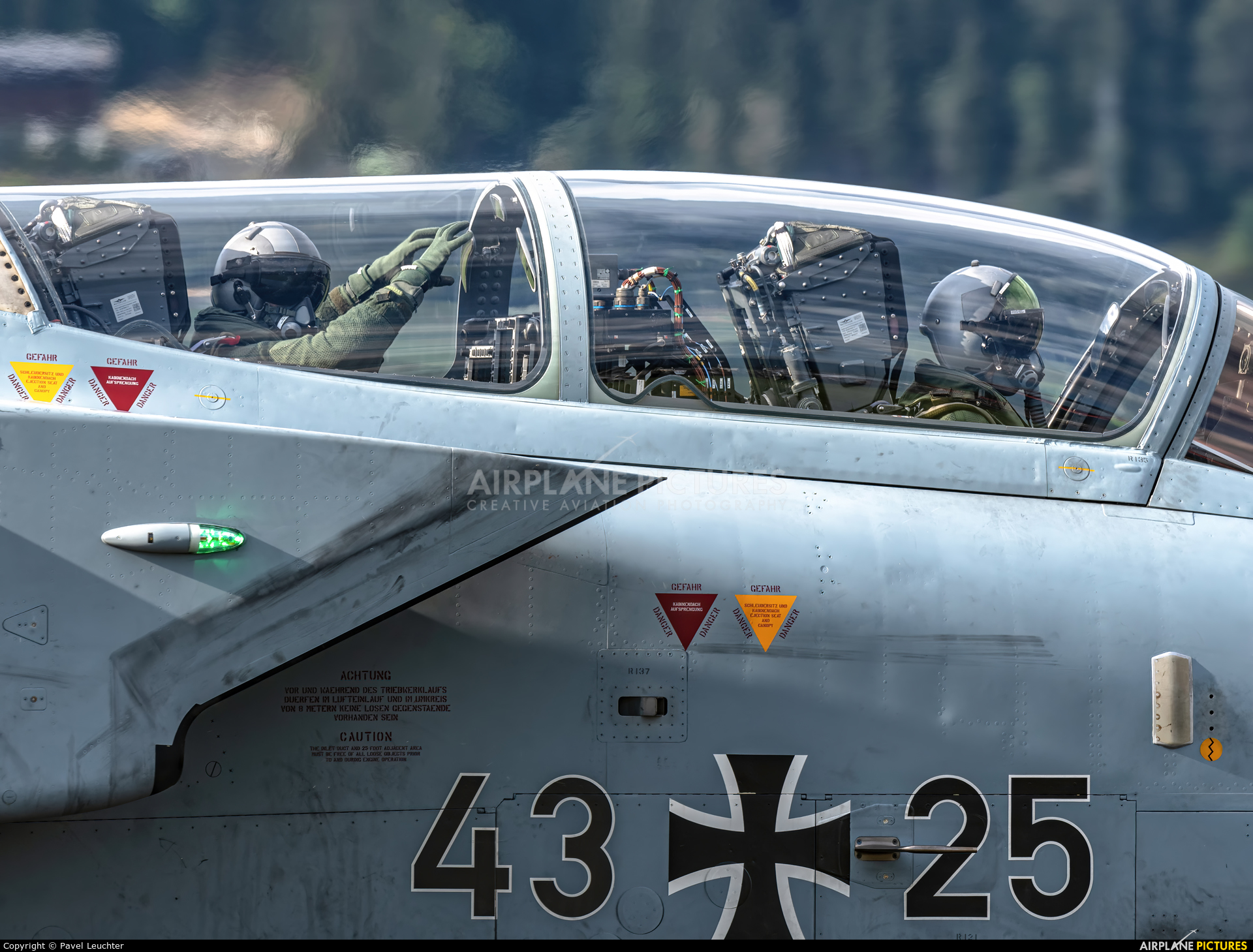 Germany - Air Force 43+25 aircraft at Zeltweg