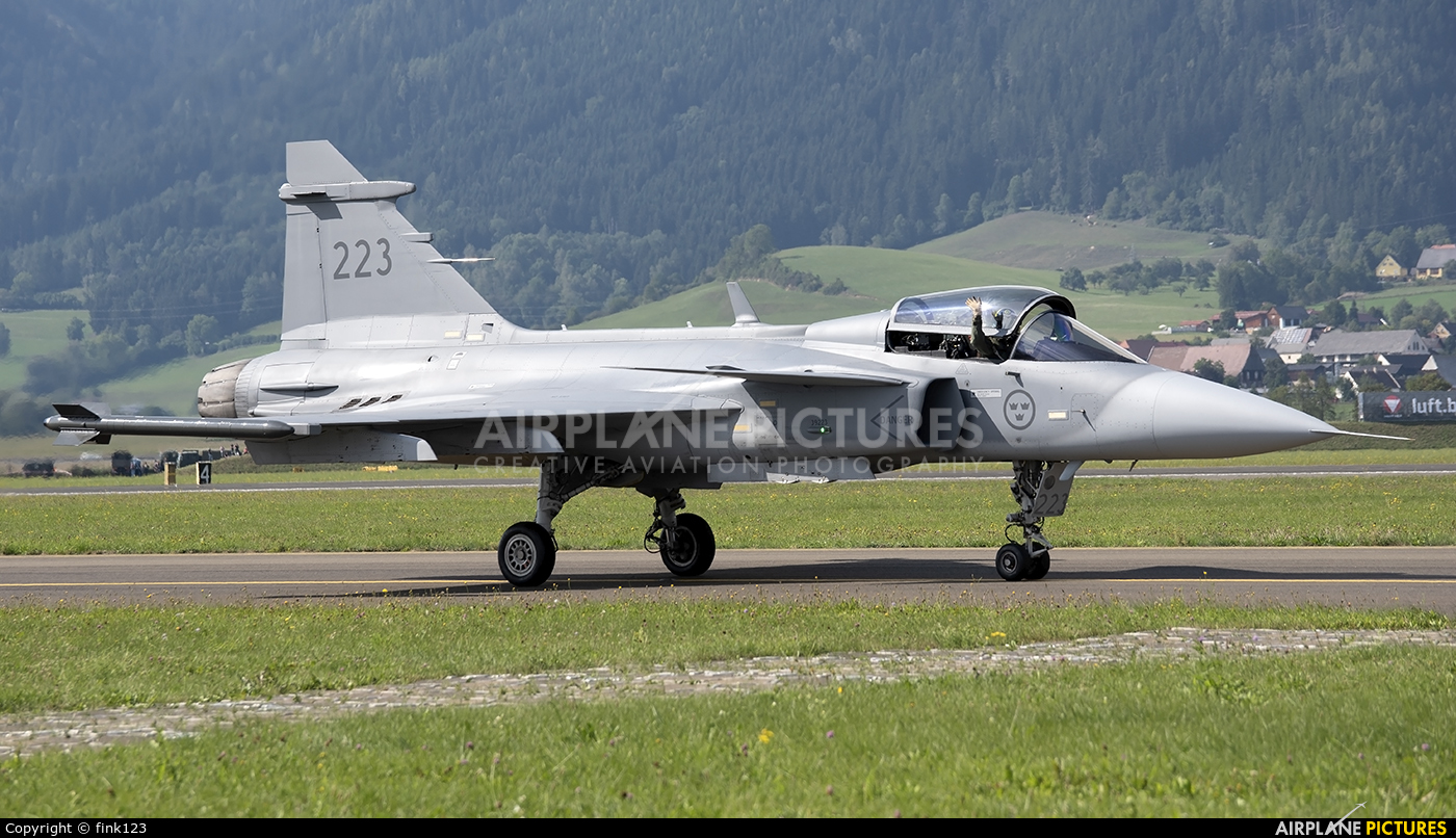 Sweden - Air Force 39223 aircraft at Zeltweg