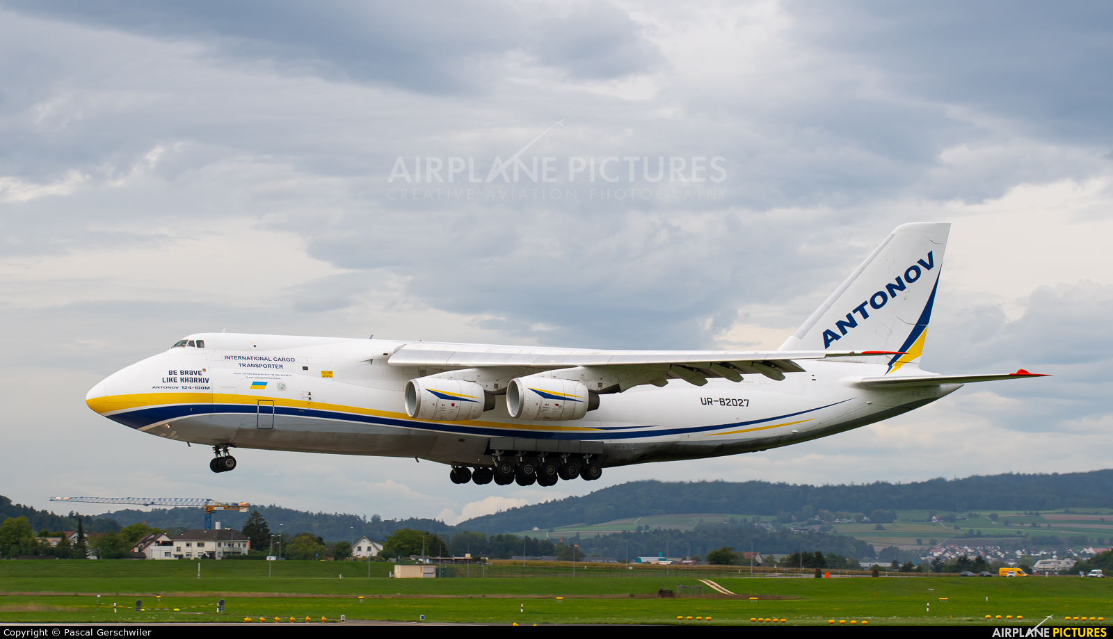 Antonov Airlines /  Design Bureau UR-82027 aircraft at Zurich