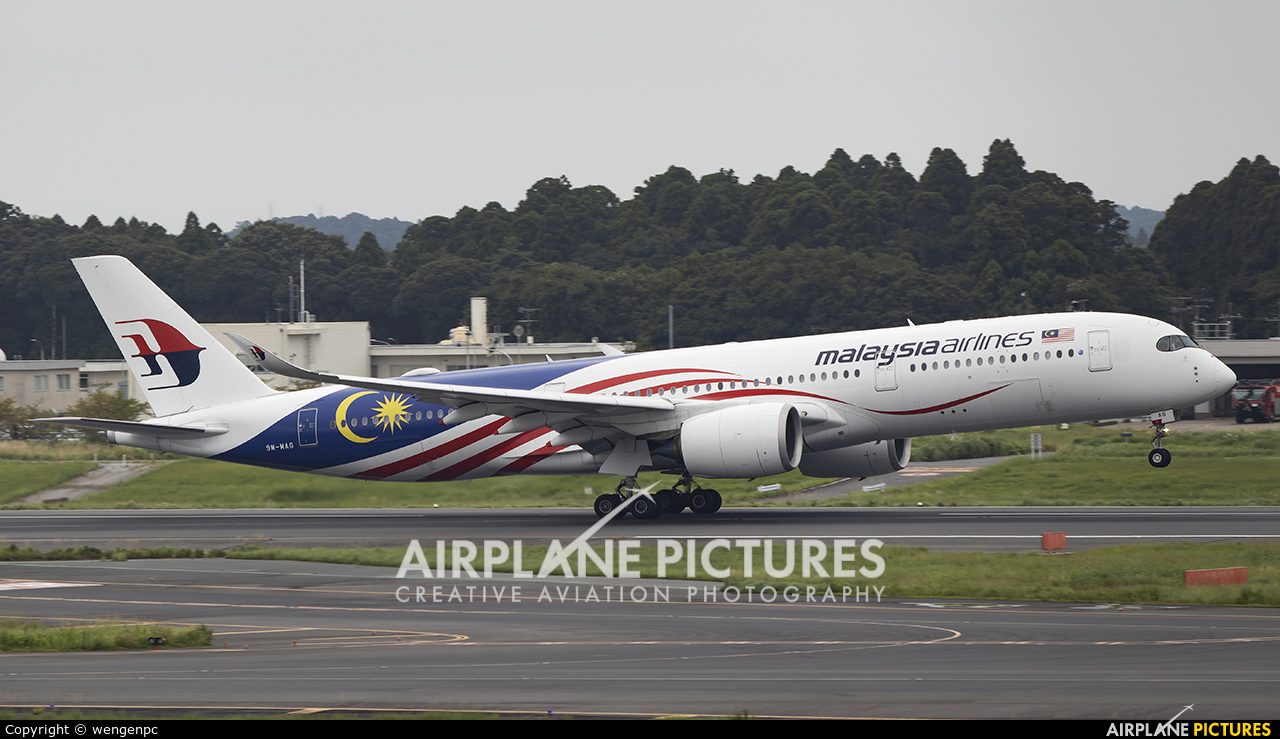 Malaysia Airlines 9M-MAG aircraft at Tokyo - Narita Intl