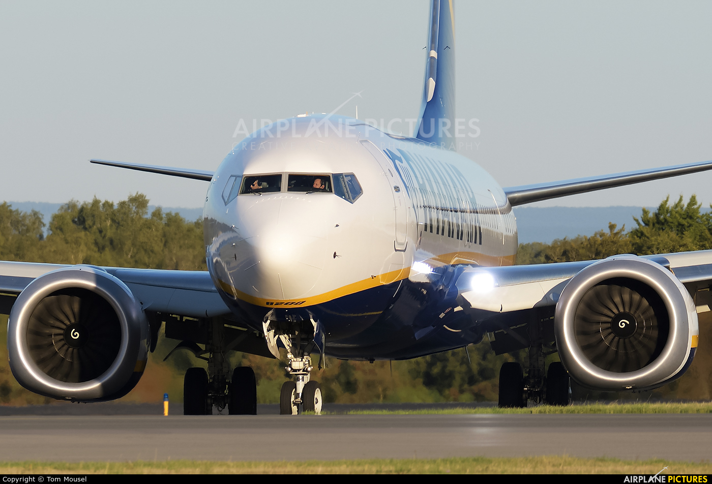 Ryanair EI-HGV aircraft at Luxembourg - Findel