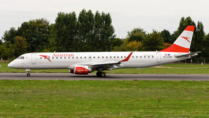 OE-LWQ - Austrian Airlines/Arrows/Tyrolean Embraer ERJ-195 (190-200)