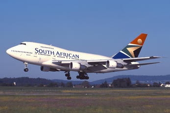 ZS-SPC - South African Airways Boeing 747SP