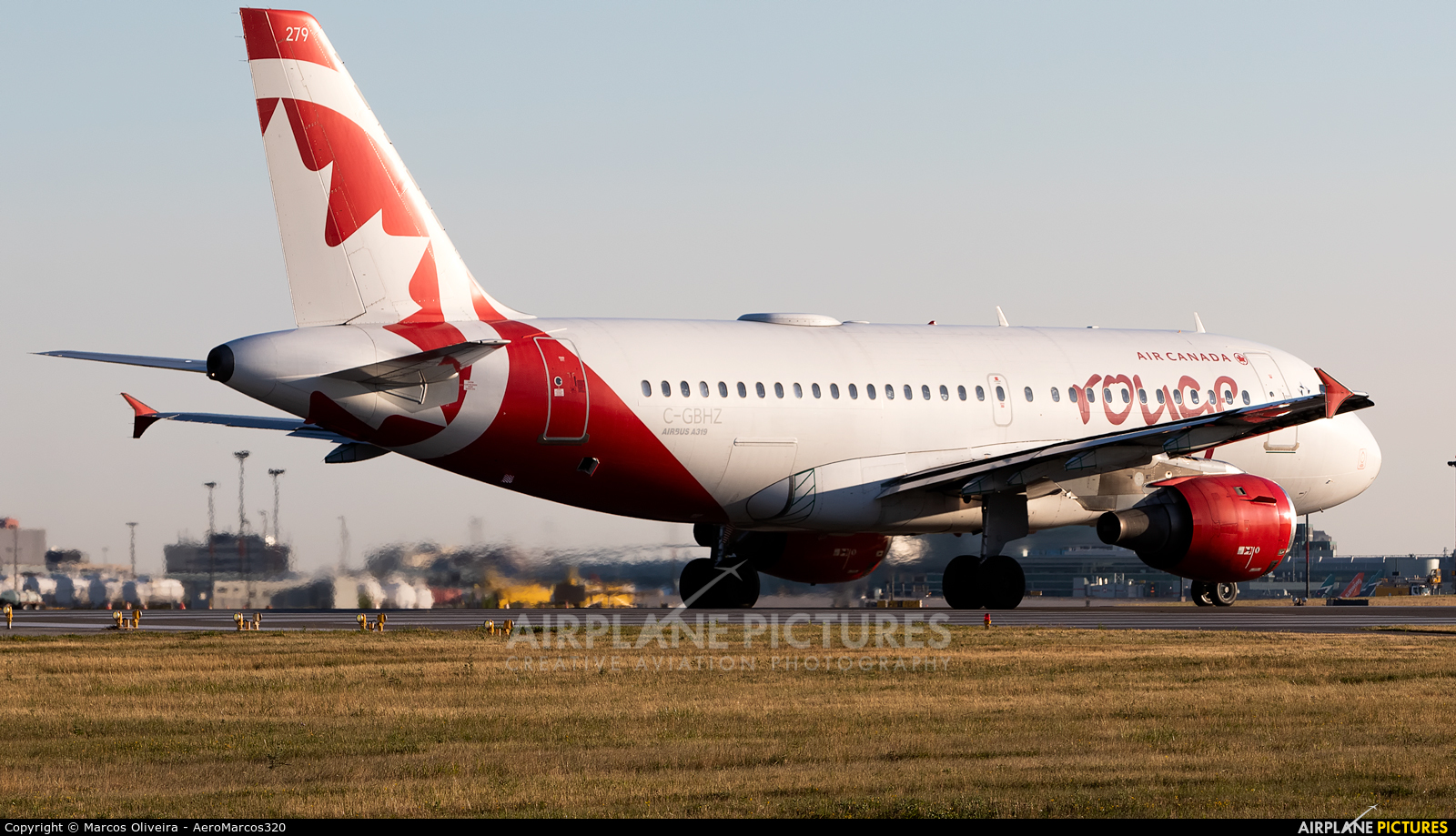 Air Canada Rouge C-GBHZ aircraft at Toronto - Pearson Intl, ON