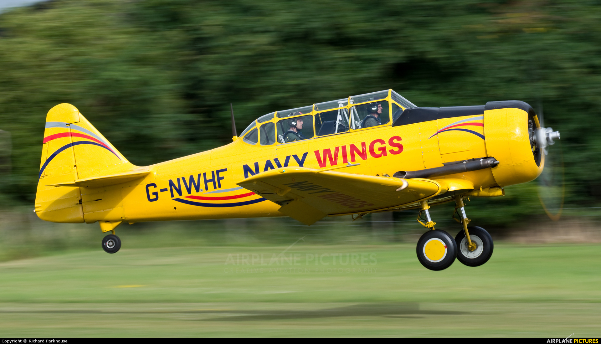 Fly Navy Heritage Trust G-NWHF aircraft at Old Warden
